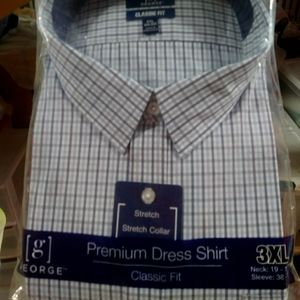 George Men's Premium Dress Shirt
